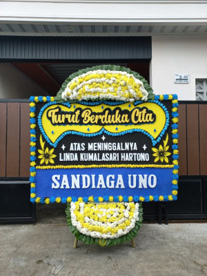 Papan Bunga Duka di Anggalomelai